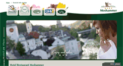 Desktop Screenshot of hotel-moshammer.at